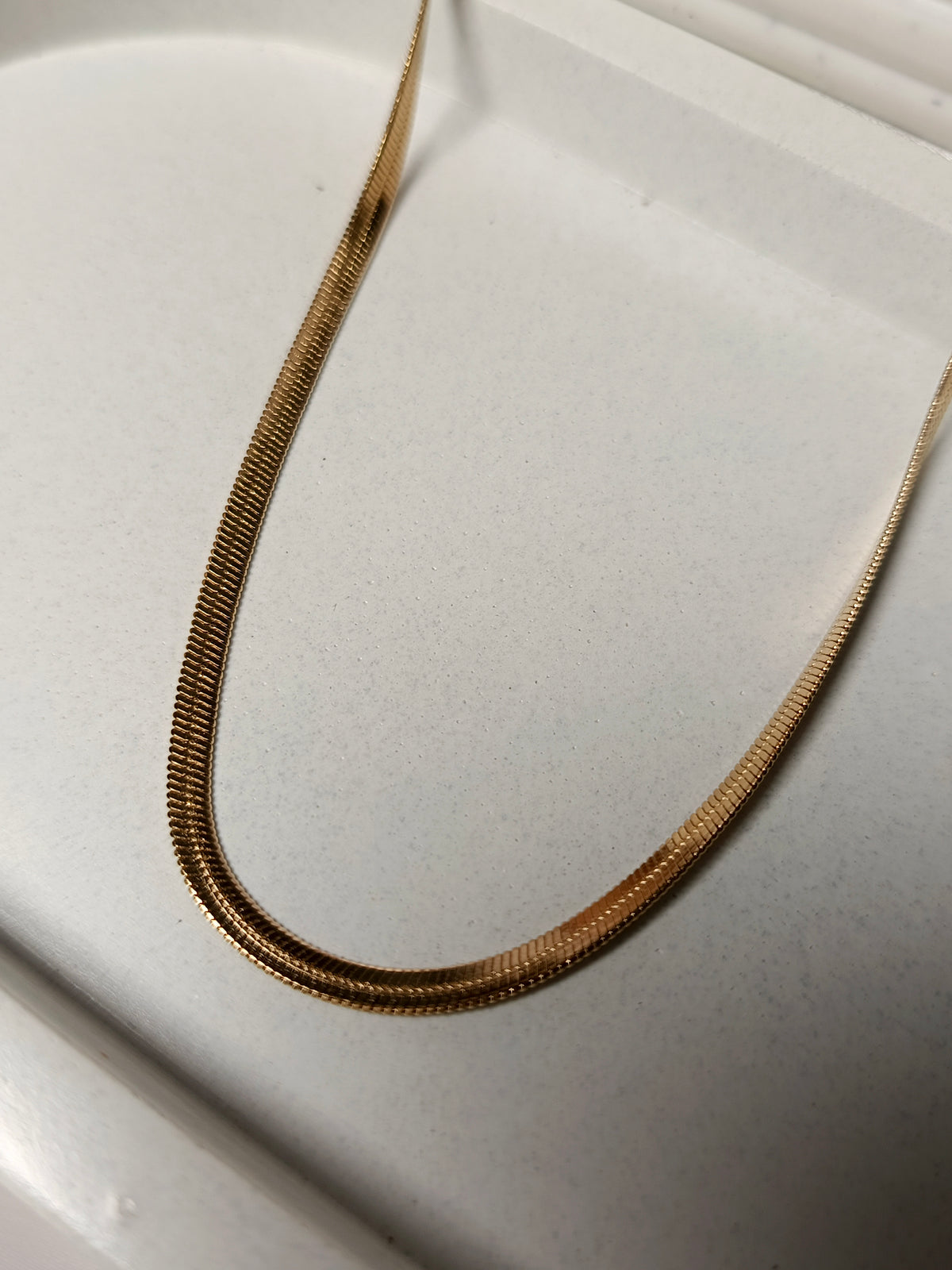 anti tarnish snake chain