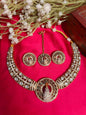 Mayura Royal reverse ad Peacock Choker & Maang Tikka Set