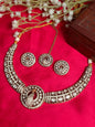 Mayura Royal reverse ad Peacock Choker & Maang Tikka Set