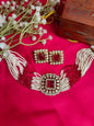 Shahi Mohini Multi-Strand Pearl & Kundan Choker Set
